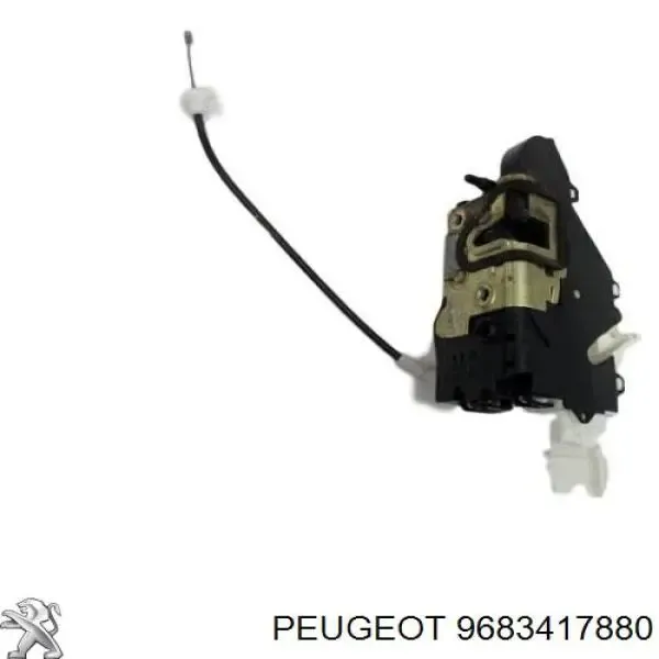 Zamek drzwi przednich lewych Peugeot 407 SW 6E