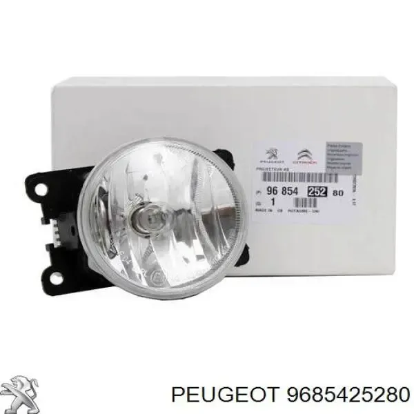 Lampa przeciwmgielna lewa/prawa 9685425280 Peugeot/Citroen