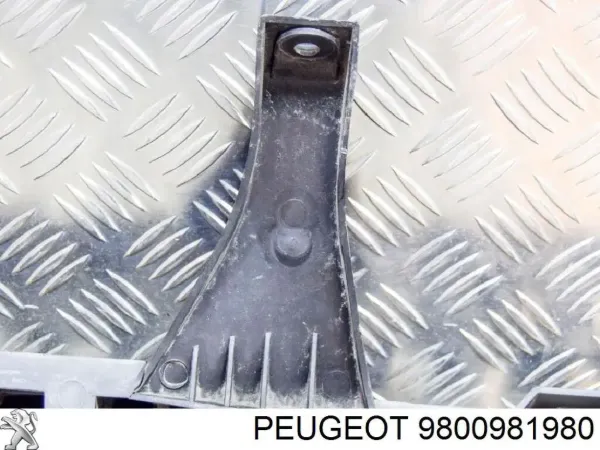 Wspornik zderzaka tylnego środkowy 9800981980 Peugeot/Citroen