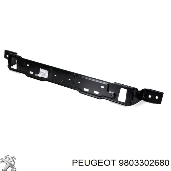 Osłona chłodnicy dolna (panel mocowania reflektorów) 9803302680 Peugeot/Citroen