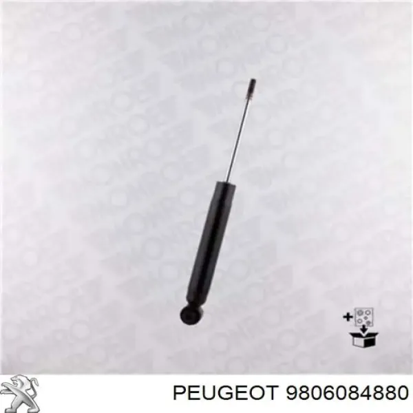 Amortyzator tylny 9806084880 Peugeot/Citroen