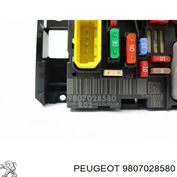 Skrzynka bezpieczników Peugeot 407 SW 6E