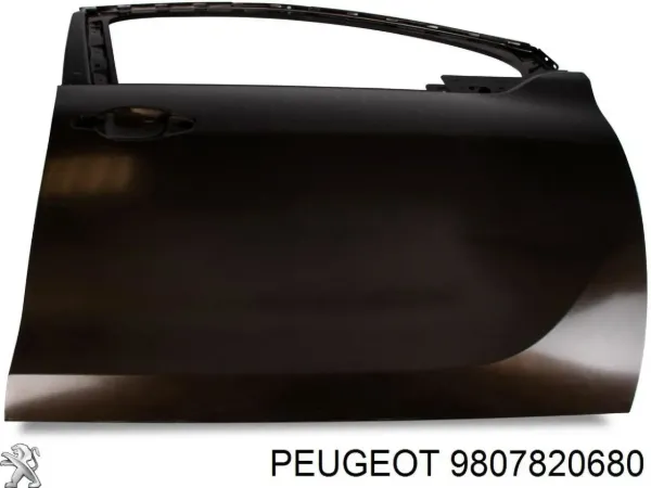 Drzwi przednie prawe Peugeot 208 I
