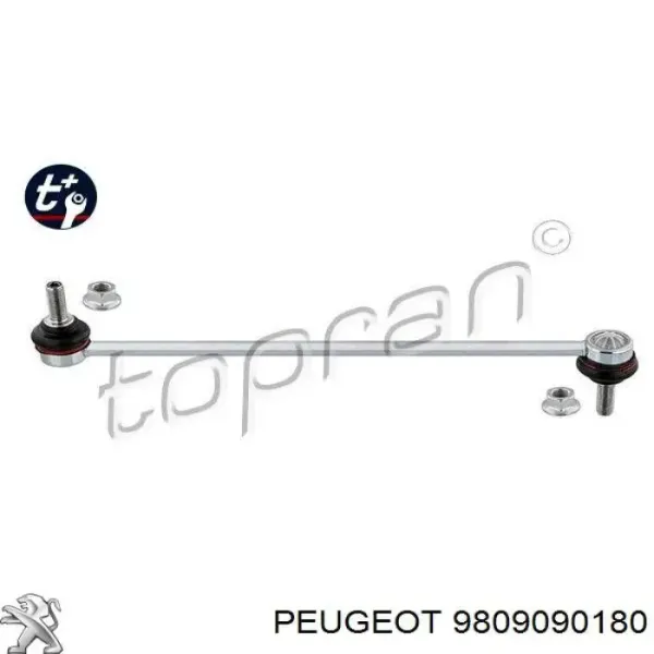 Łącznik stabilizatora przedniego 9809090180 Peugeot/Citroen