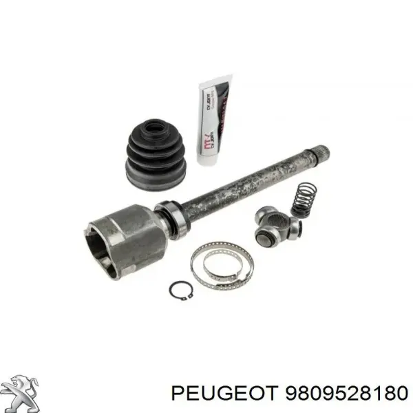 Półoś napędowa przednia prawa 9815636280 Peugeot/Citroen