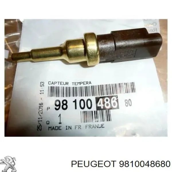 Czujnik temperatury płynu chłodzącego 9810048680 Peugeot/Citroen