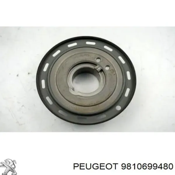 Koło pasowe wału korbowego 9836631480 Peugeot/Citroen