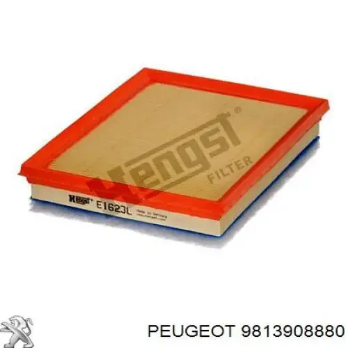 Filtr powietrza 9813908880 Peugeot/Citroen