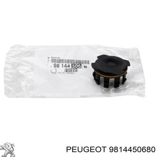 Uszczelka pokrywy przedniej silnika górna 9814450680 Peugeot/Citroen