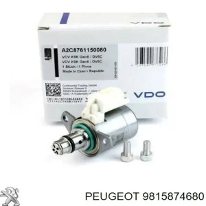 Zawór regulacji ciśnienia (zawór redukcyjny pompy wtryskowej) System Common-Rail 9815874680 PEUGEOT