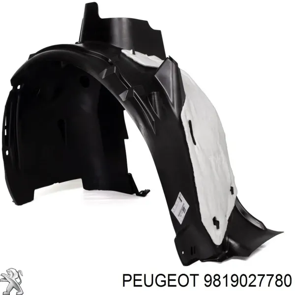 Nadkole błotnika przedniego lewe 9819027780 Peugeot/Citroen