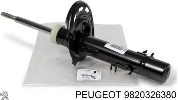 Amortyzator przedni lewy 9820326380 Peugeot/Citroen