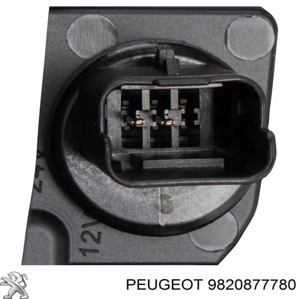 Reflektor do jazdy dziennej lewy 9820877780 Peugeot/Citroen