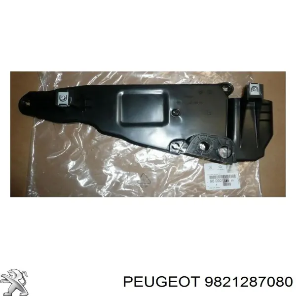 Reflektor do jazdy dziennej prawy 9821287080 Peugeot/Citroen