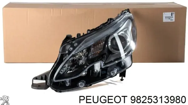 Reflektor lewy 9825313980 Peugeot/Citroen