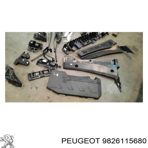 Wzmocnienie zderzaka przedniego 9826115680 Peugeot/Citroen