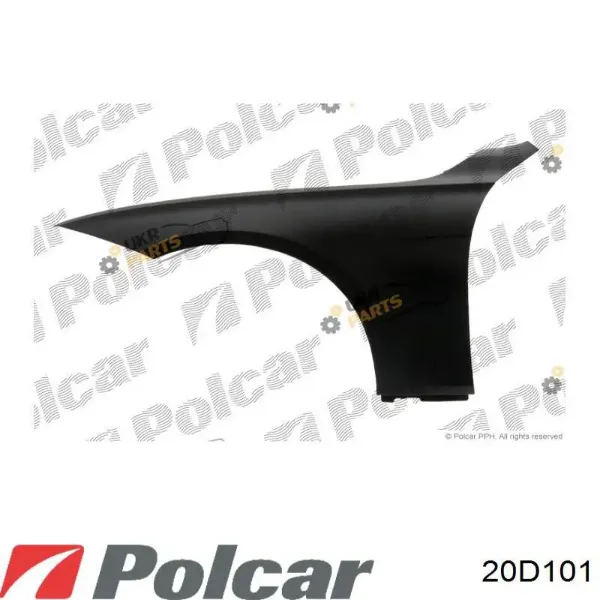 Błotnik przedni lewy 20D101 Polcar