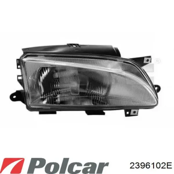 Reflektor prawy 2396102E Polcar