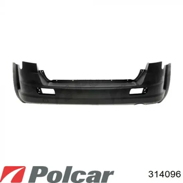 Zderzak tylny 314096 Polcar