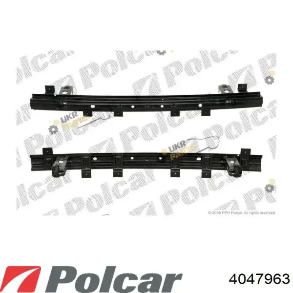 Wzmocnienie zderzaka tylnego 4047963 Polcar