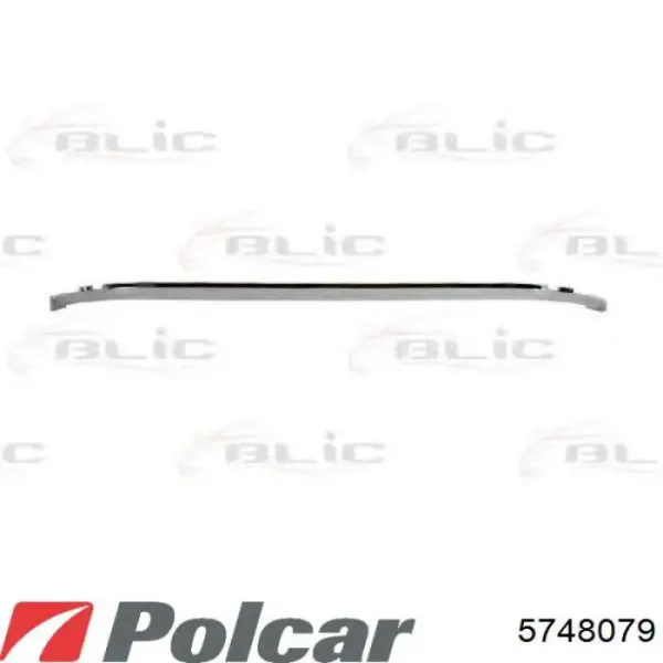 Zaślepka haku holowniczego zderzaka przednia 5748079 Polcar