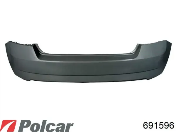 Zderzak tylny 6915962 Polcar