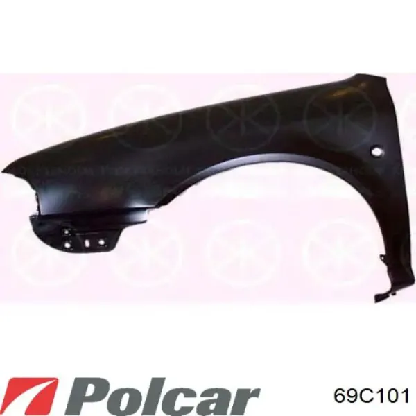 Błotnik przedni lewy 69C101 Polcar