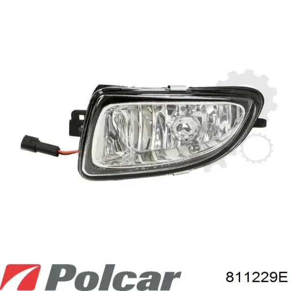 Lampa przeciwmgielna lewa 811229E Polcar