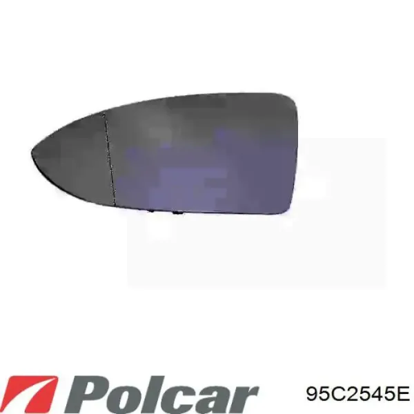 Wkład lusterka wstecznego lewego 95C2545E Polcar