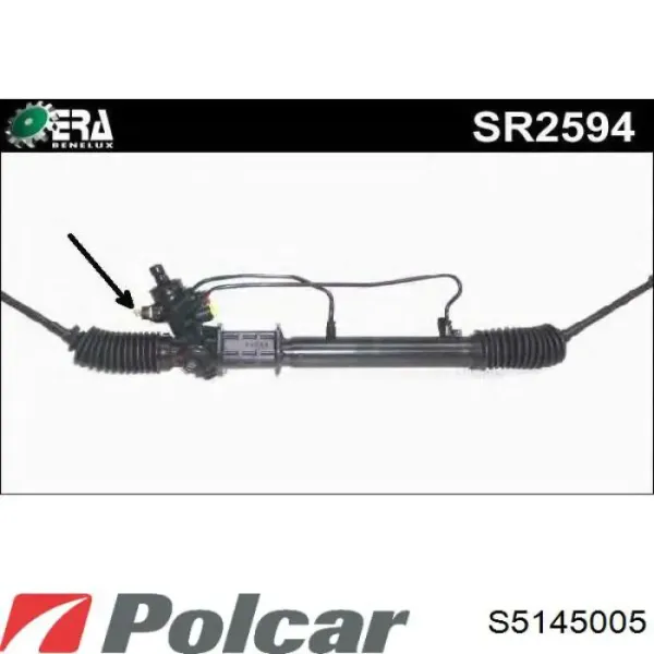 Listwa kierownicza (maglownica) S5145005 Polcar