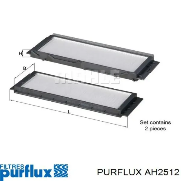 Filtr kabiny AH2512 Purflux