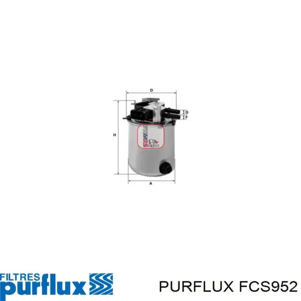 Filtr paliwa FCS952 Purflux