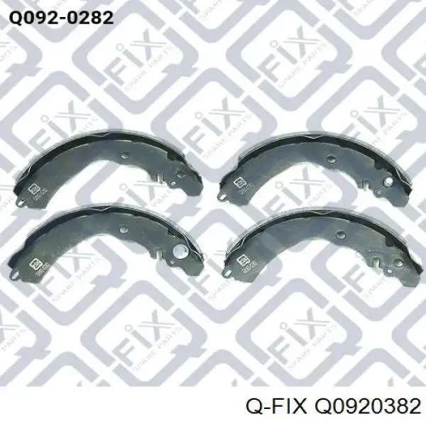 Klocki hamulca ręcznego Q0920382 Q-fix