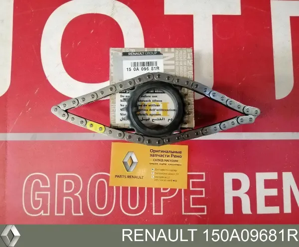 Łańcuch rozrządu, zestaw 150A09681R Renault (RVI)