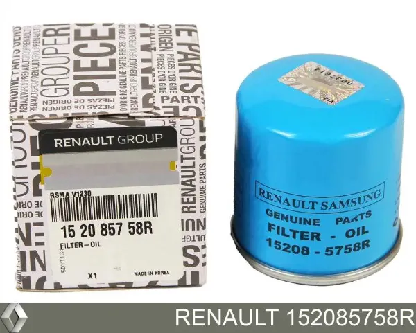 Filtr oleju 152085758R Renault (RVI)