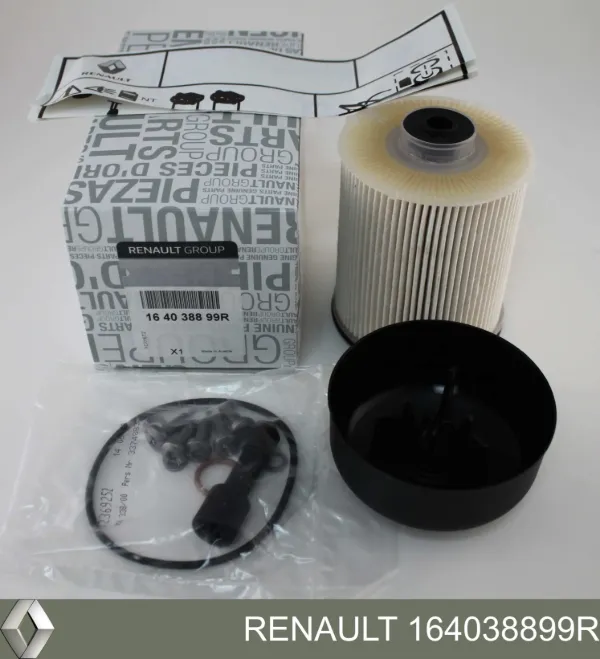 Filtr paliwa 164038899R Renault (RVI)