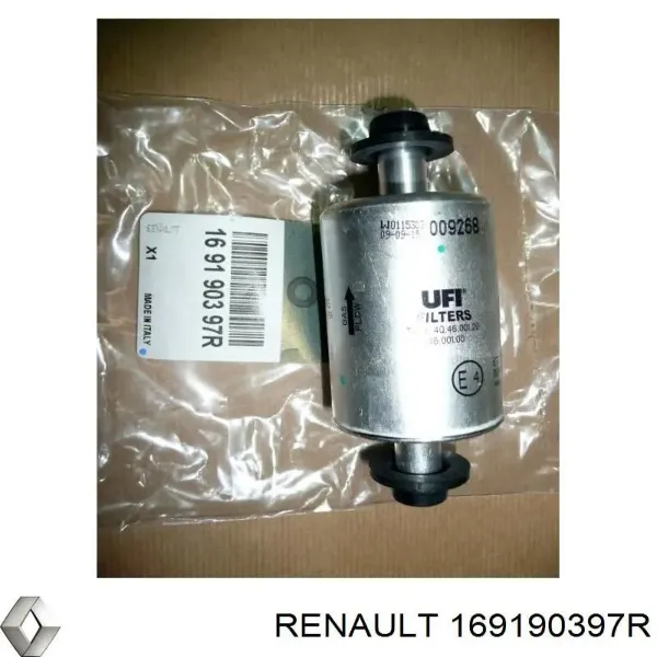 Filtr paliwa 169190397R Renault (RVI)