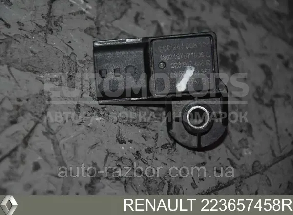 Czujnik ciśnienia doładowania (powietrza w turbinę) 223657458R Renault (RVI)