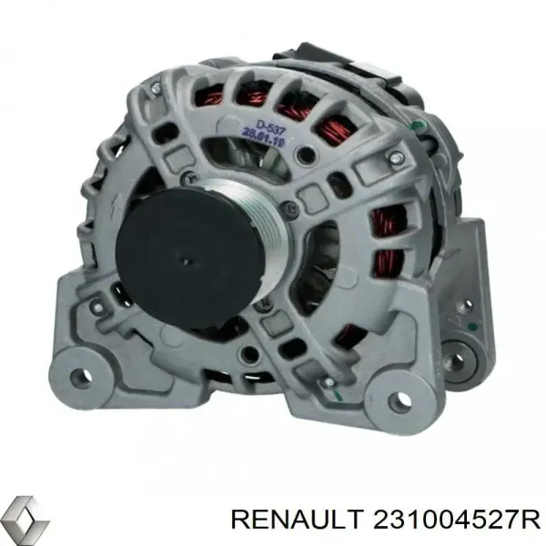 Alternator 231004527R Renault (RVI)
