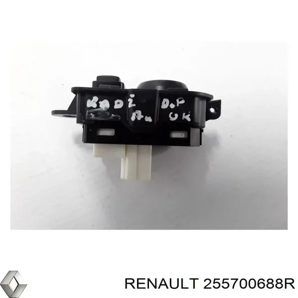 Sterownik lusterek bocznych, na drzwi 255700688R Renault (RVI)