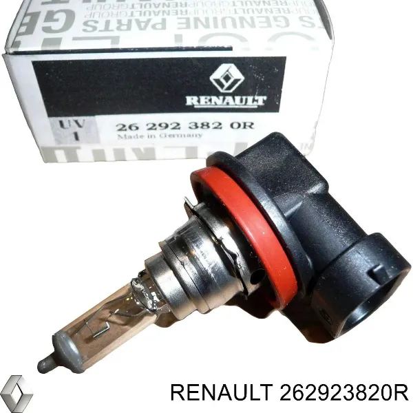 Żarówka lampy przeciwmgielnej 262923820R Renault (RVI)