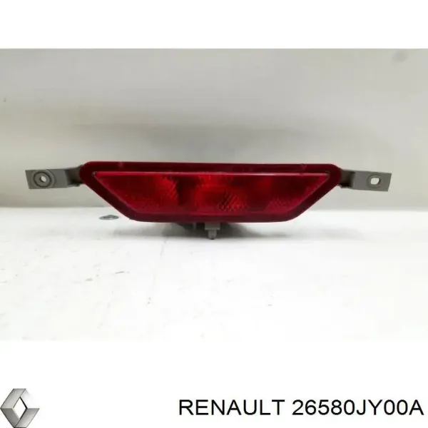 Lampa zderzaka tylnego 26580JY00A Renault (RVI)