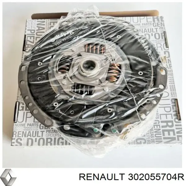 Zestaw sprzęgła (3 części) 302055704R Renault (RVI)