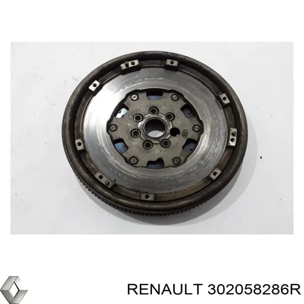 Zestaw sprzęgła (3 części) 302058286R Renault (RVI)