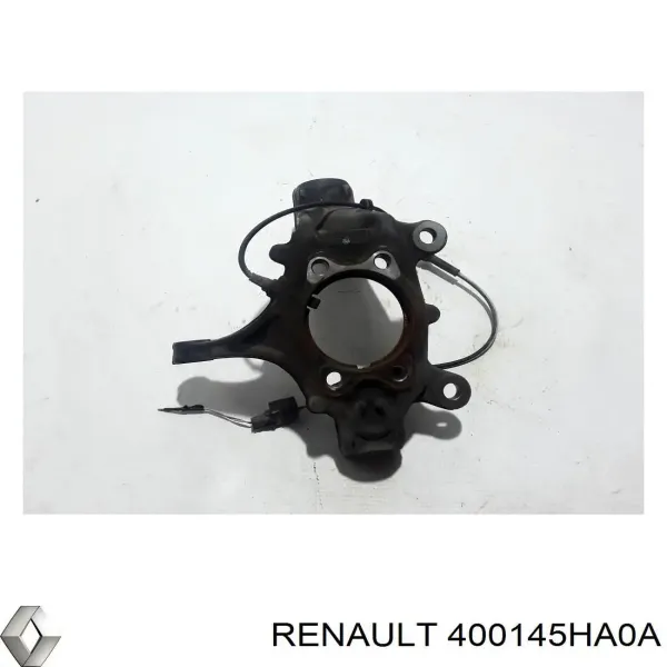 Czop (zwrotnica) przedni prawy 400145HA0A Renault (RVI)