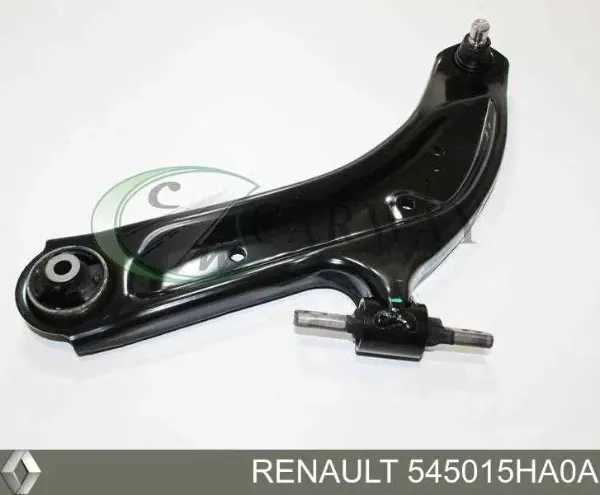 Wahacz zawieszenia przedniego dolny lewy 545015HA0A Renault (RVI)