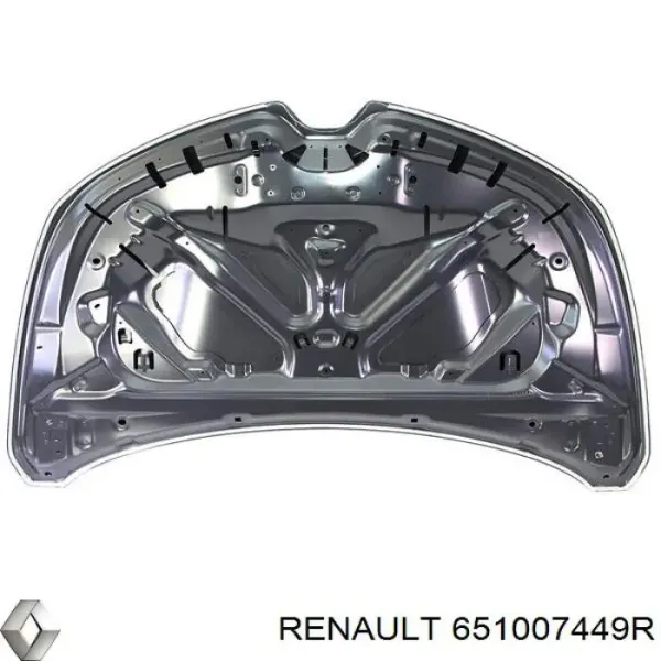Maska silnika Renault CAPTUR II