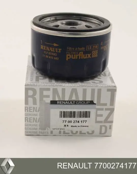 Filtr oleju 7700274177 Renault (RVI)
