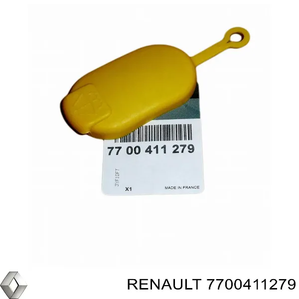 Korek zbiornika spryskiwacza 7700411279 Renault (RVI)