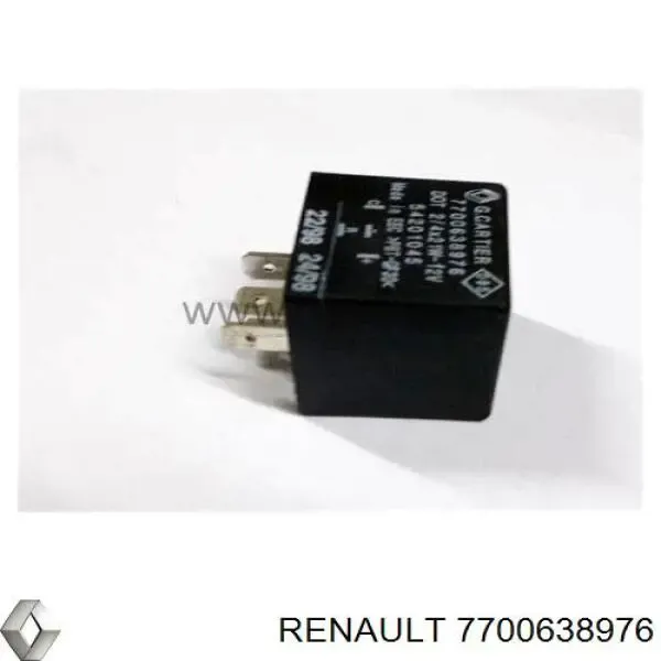 Przekaźnik kierunkowskazów 7700638976 Renault (RVI)